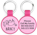 Silent Silicone Dog Tags, Custom Engraved Pet ID Tags by Brayhoo