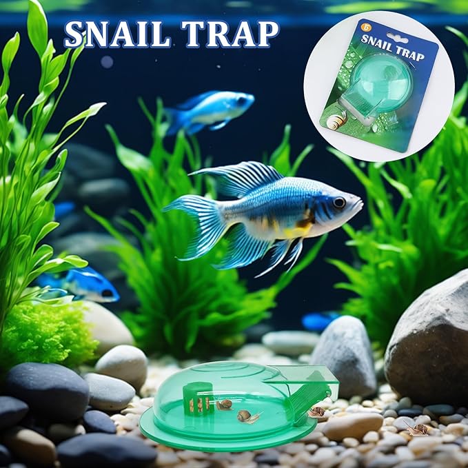 Aquarium Snail Trap, Plastic Snail Catcher - Image 2