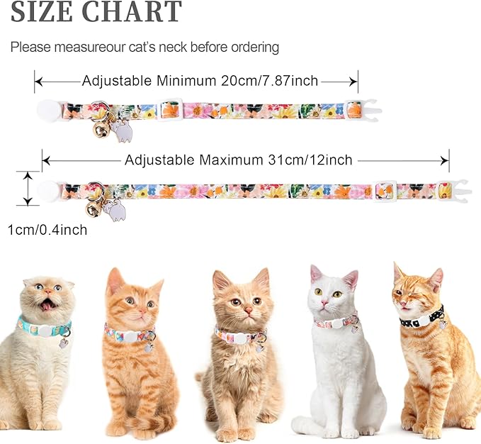 Unique style paws 2 Pack Kitten Collar Breakaway - Image 4