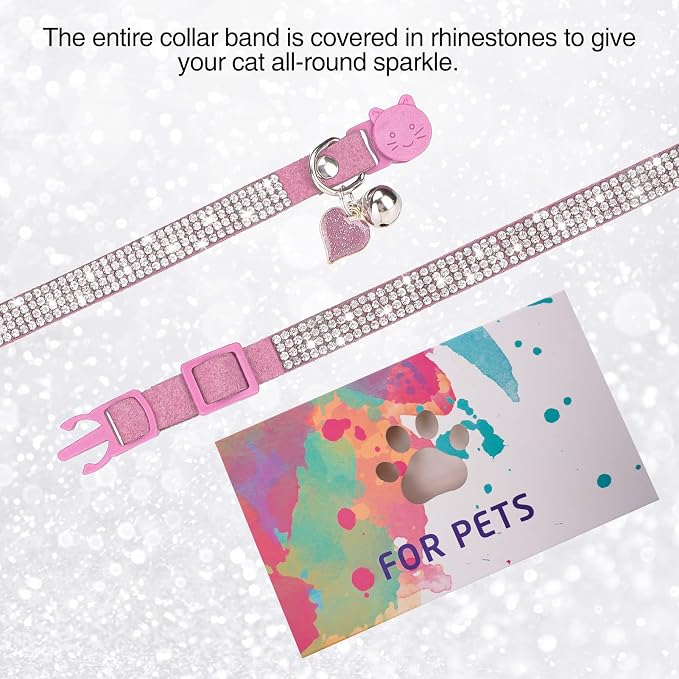 Rhinestone Cat Collar Breakaway - Image 5