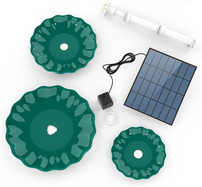 AISITIN 3 Tiered Bird Bath - Image 8