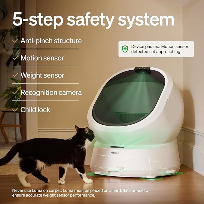 PETLIBRO Luma Automatic Cat Litter Box AI-Camera Waste Analysis, Auto - Image 2