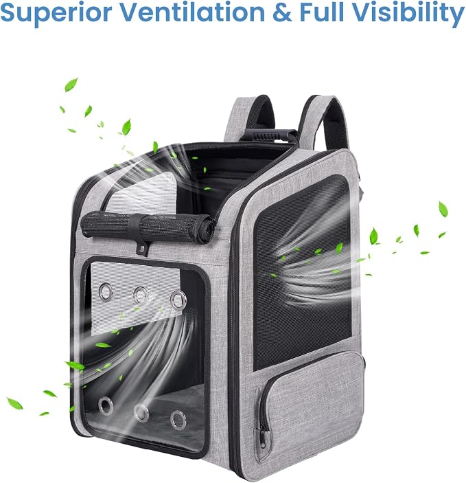 Extra Large Pet Carrier Backpack Cats Under 30 Lbs, - Image 3