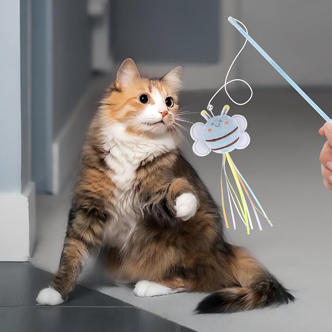 NOWFRESH Cat Wand Toy Set, Equipped - Image 7