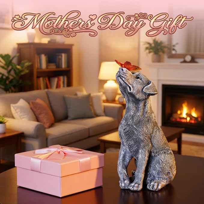 Garden Statue Dog Figurine Decor – Outdoor Decoration - Image 2