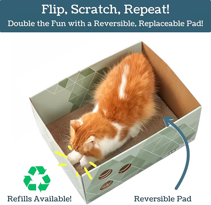 Extra Large Cardboard Cat Scratcher - Image 3