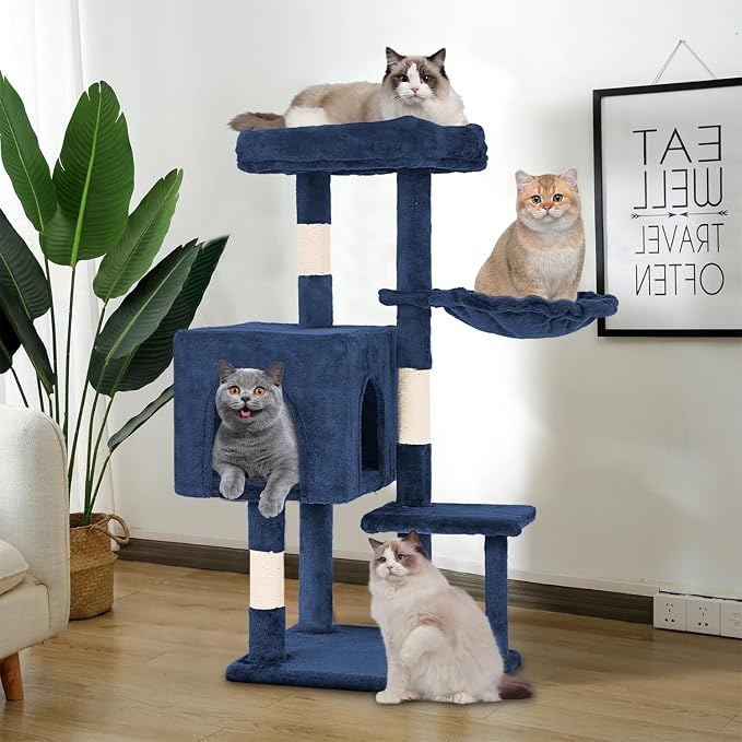 FDW 37.8 inch Cat Tree Cat Tower - Image 7