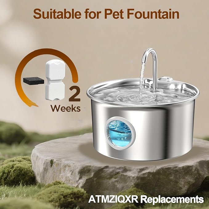 Pet Water Fountain Filters: Per Fountain Filter Replacement - Image 2