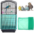 Daoeny Universal Bird Cage Cover, Adjustable Seed Feather Catcher, Soft Airy by Daoeny