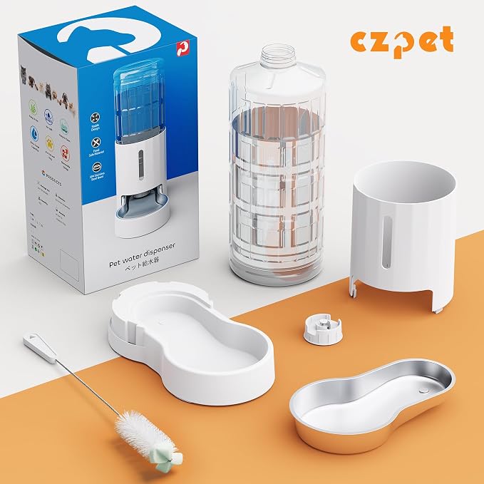 CZPET 2.5 Gallon Dog Water Bowl Dispenser, Automatic Dog and Cat Water Dispenser - Image 8