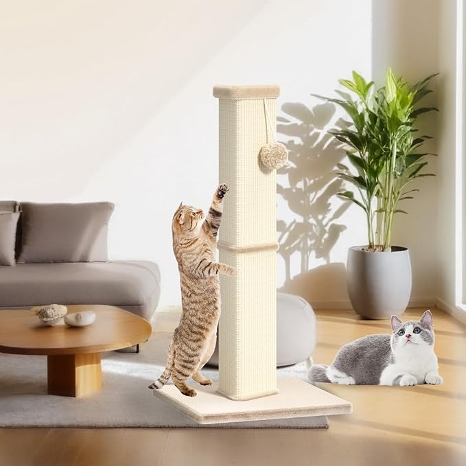 Cat Scratching Post, 32 Inch Tall Scratching Post - Image 6