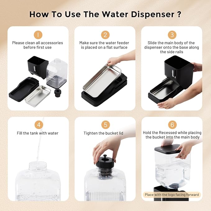 Gravity Cat Water Dispenser 6L - Image 6