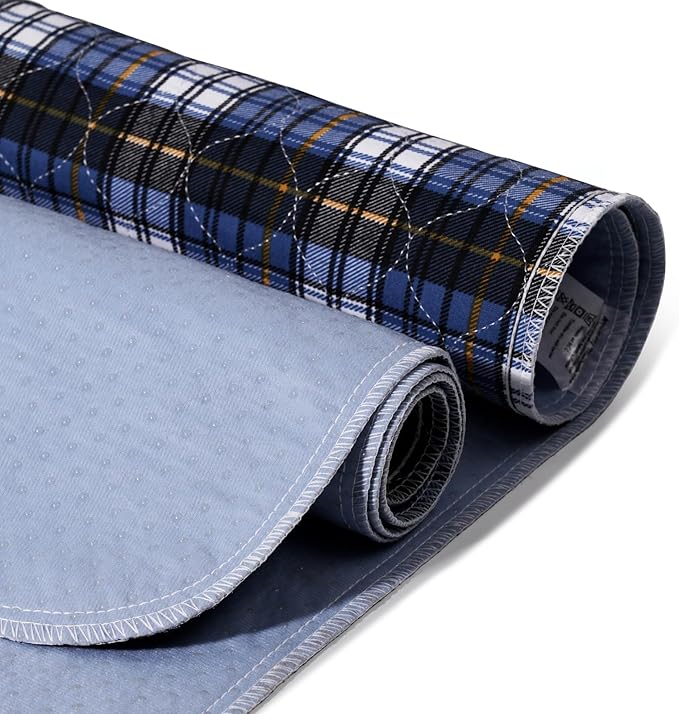 Non-Slip Bed Pads for Incontinence Washable, Waterproof Bed Pads, Adult by Brosive
