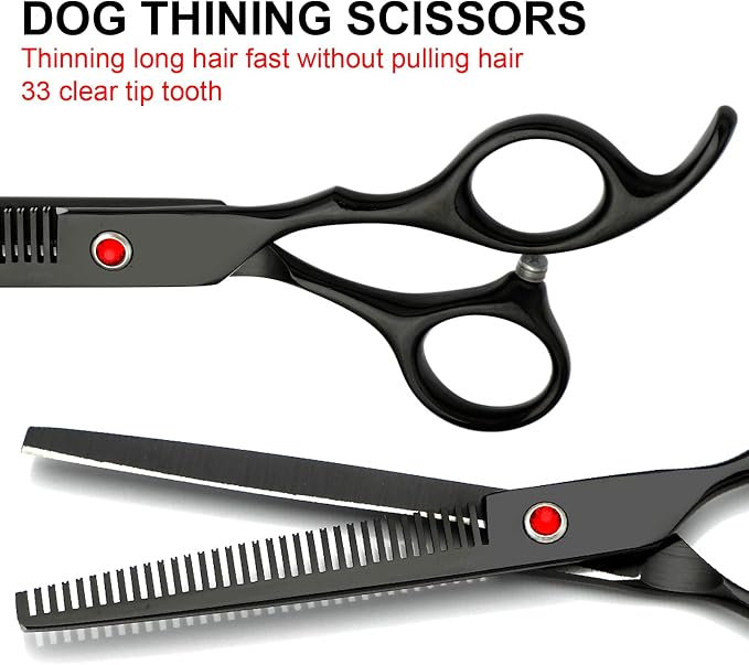 Professional Dog Grooming Scissors Set Stainless Steel Dog Grooming Kit - Image 4