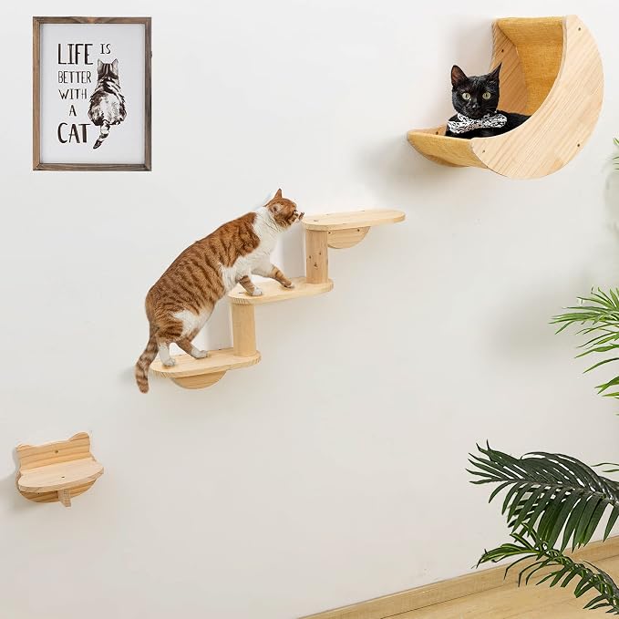 Cat Shelf for Wall Mount Hammock by HAPYKITYS