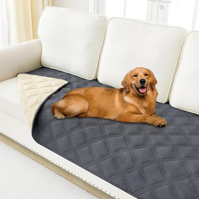 Smiry Waterproof Dog Bed Cover Blanket 40x70, Soft Reversible Pet Blanket by Smiry