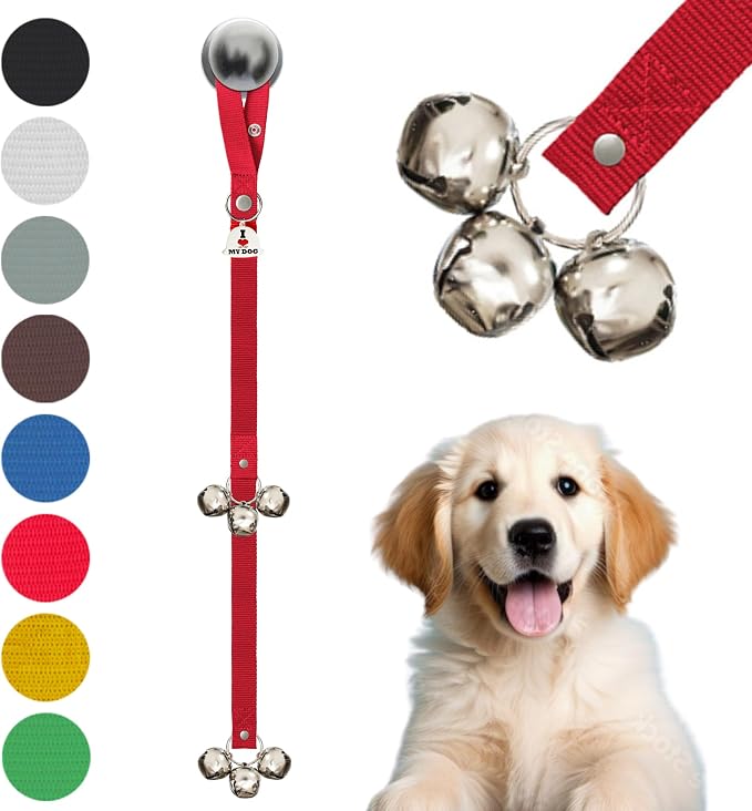 Caldwell's Pet Supply Co. Dog Potty Bells, Dog Door Bell, Bells to Go Outside by CaldwellsPetSupplyCo