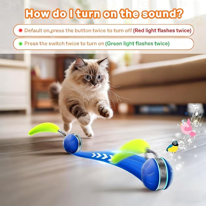 Interactive Cat Toy Ball Automatic Interactive Cat Toys - Image 3