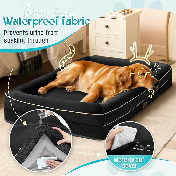 Waterproof Memory Foam Dog Beds - Image 5