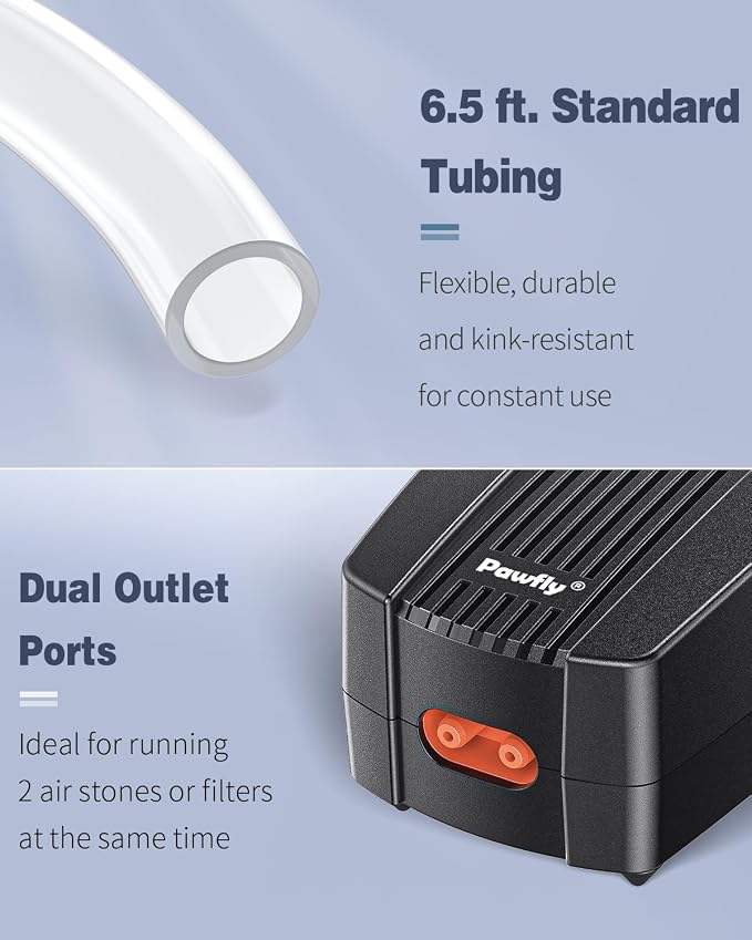 Pawfly Aquarium Air Pump Oxygen Pump - Image 5