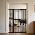 Lumizone Extra Tall Cat Gate 61.02" High Pressure Mounted Extra Wide by Lumizone