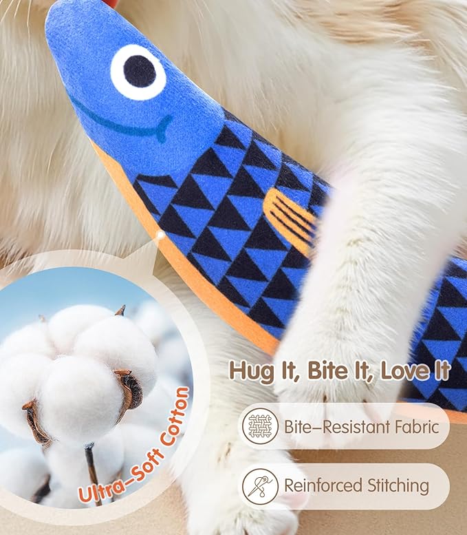 Interactive Cat Toys with Soft Chew Kicker Cat Toys - Image 5