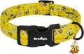 Yellow Dog Collar for Extra Small Dogs, Spring & Summer Theme Small Dog Collars by Unknown