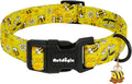 Yellow Dog Collar for Large Dogs, Spring & Summer Theme Large Dog Collars by Unknown
