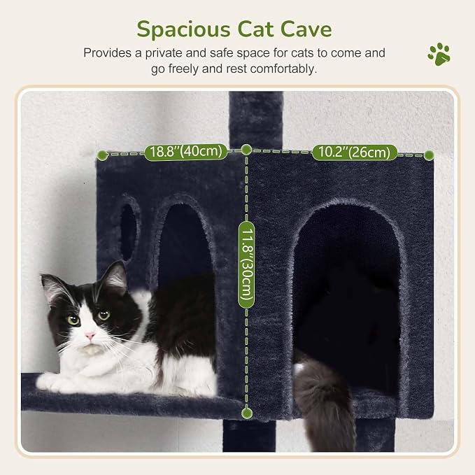 Globlazer Cat Tree Tower with Scratching Post - Image 3