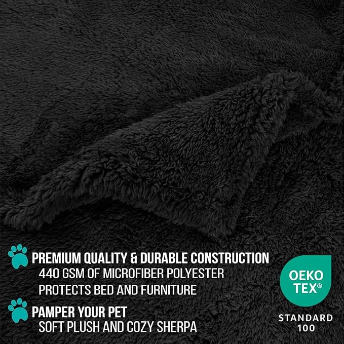 PetAmi Fluffy Waterproof Dog Blanket - Image 4