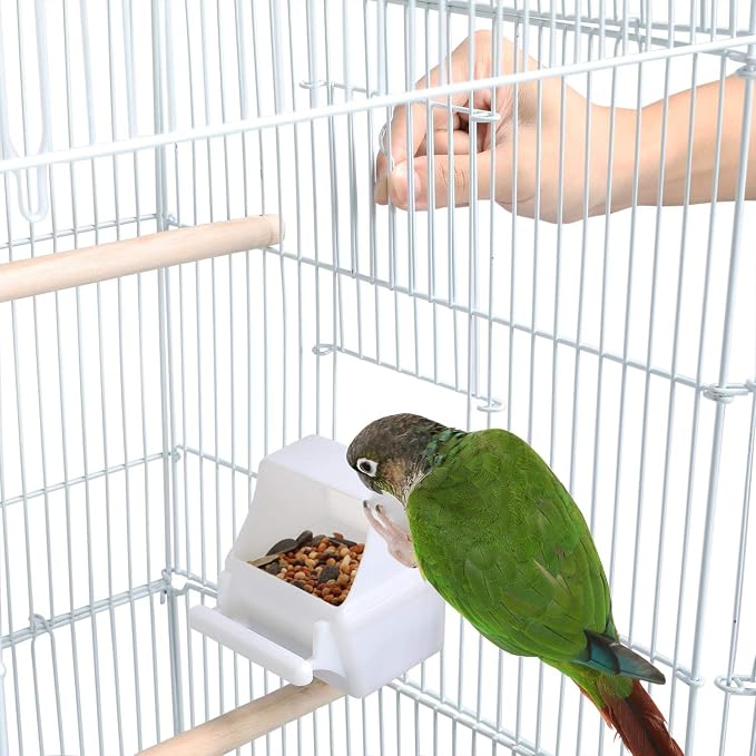 Yaheetech 41'' Open Top Medium Size Quaker Parrot Bird Cage Cockatiel Indian - Image 7