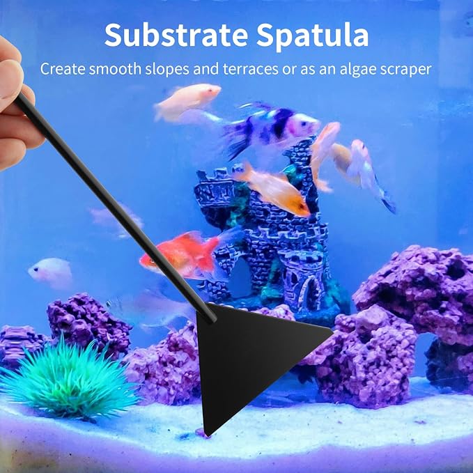 Tifanso Aquarium Aquascape Tools Kit - 4 in 1 Terrarium Decor Supplies - Image 3
