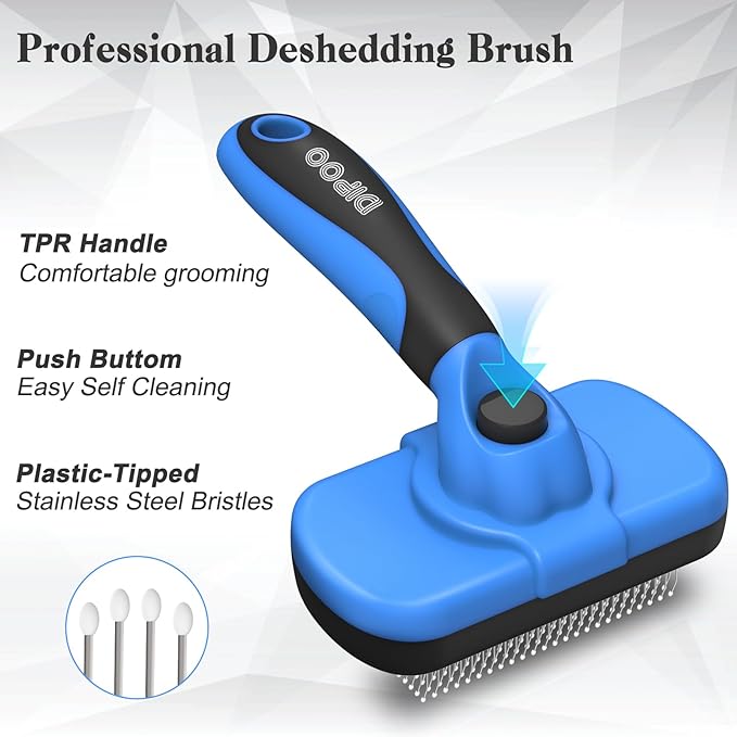 Self-Cleaning Brush for Pet Deshedding - Image 2