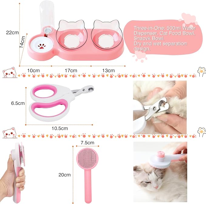 Kitten Starter Supplies Starter Kit, Including Cat Bed, Litter Mat, Litter Box - Image 5