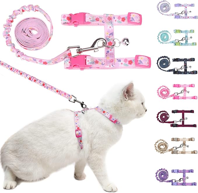 BEAUTYZOO Cat Harness and Leash Set Escape Proof by BEAUTYZOO
