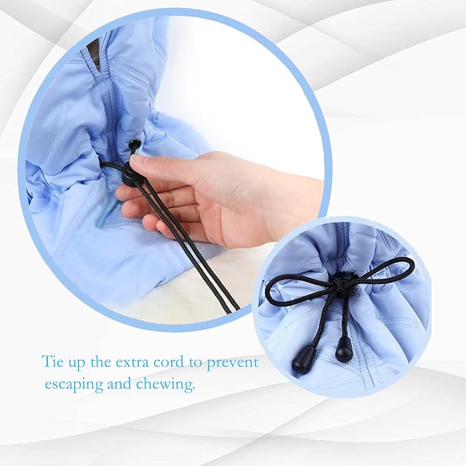 Cat Recovery Collar, Soft Adjustable Cat Cone Alternative, Lightweight - Image 3