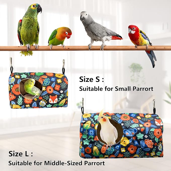 Bird Warm Bed - Parrot Sleeping Nest & Hideaway Cave - Image 3