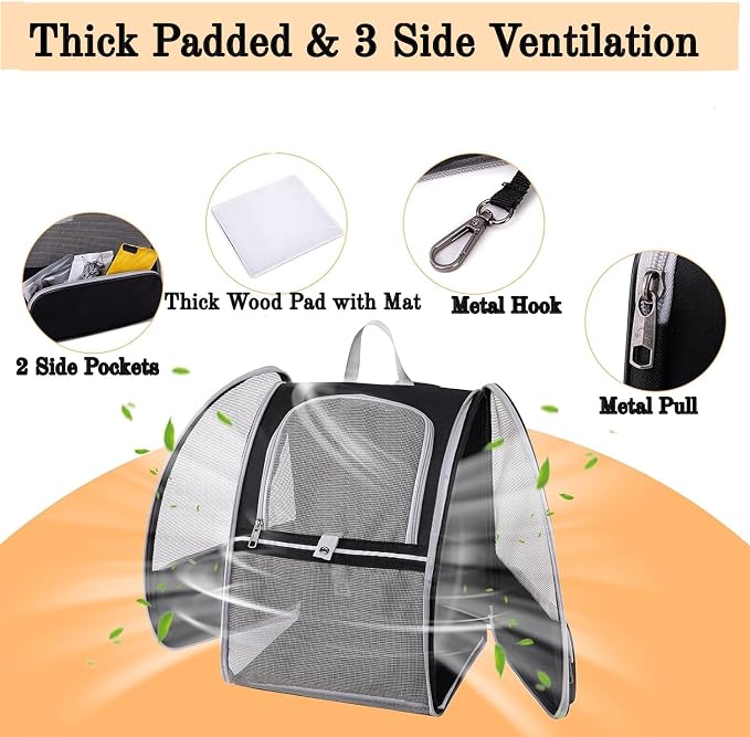 Cat Backpack Dog Backpack Carrier - Image 3