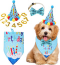 Weewooday Dog Birthday Party Supplies Birthday Boy Girl Cake Bandana Triangle by Weewooday
