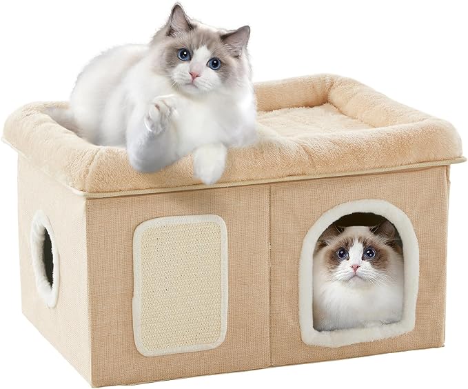 WINDRACING Cat Beds for Indoor Cats by WINDRACING