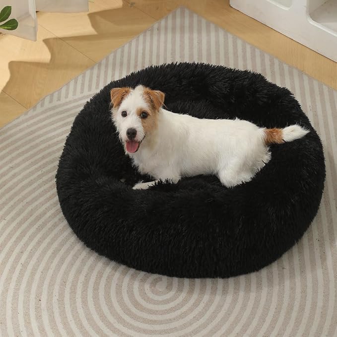 Donut Dog Bed Large Cat Bed Pet Bed Cat Donut Large Ferret Cave Pet Sofa Pet - Image 5