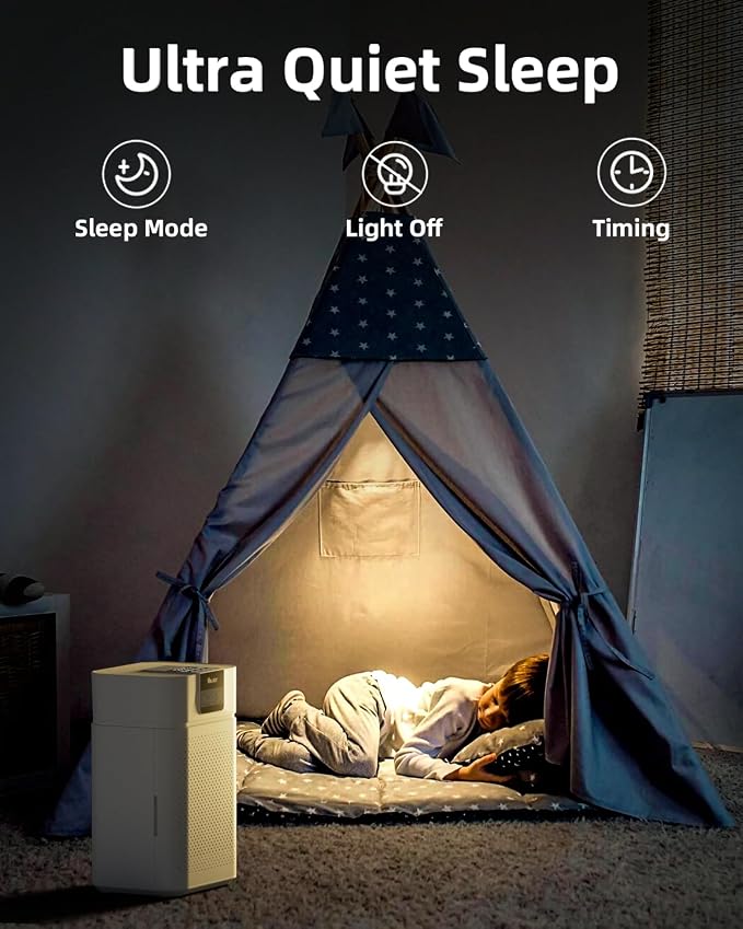 Air Purifier for Home 1800 Ft² Coverage, PM2.5 Monitor & Air Quality Light - Image 9