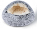Cat Bed for Indoor Cats, Calming Cozy Cave by Unknown