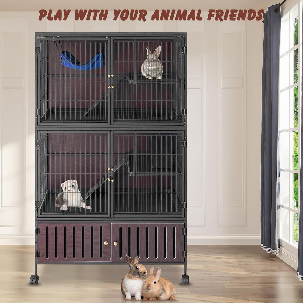 Small Animal Cage, 60" High - GlobalHabitat Supply