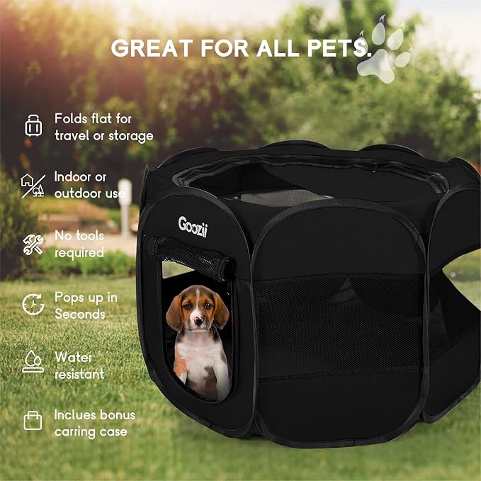 Puppy Playpen Indoor for Small Dogs, Portalble Pet Dog Play Pens Kennel Crate - Image 4