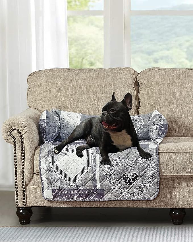 Brilliant Sunshine Quilted Calming Dog Bed Mat, Removable Washable Cover by BrilliantSunshine