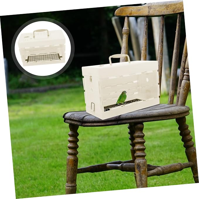 UPKOCH Portable Bird Carrier Cage - Image 3