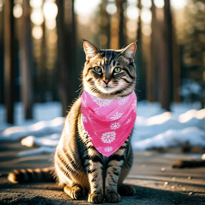 30 Pack Winter Dog Bandanas Bulk - Image 5