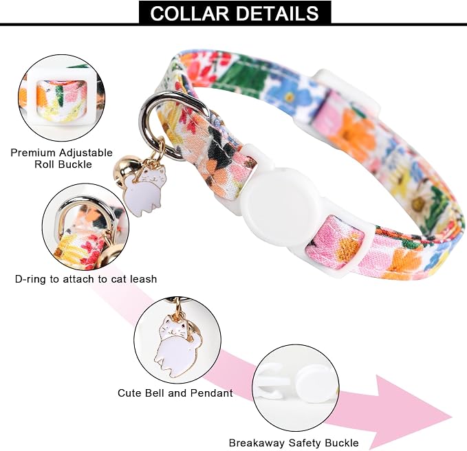 Unique style paws 2 Pack Kitten Collar Breakaway - Image 2
