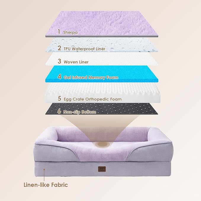 EHEYCIGA Orthopedic XXL Dog Bed - Image 3